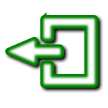 Exit Icon Favicon 